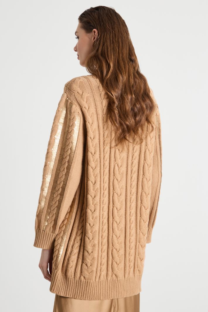 Sequin-embellished cardigan Intrend - 4