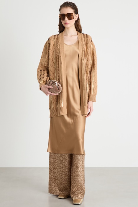 Sequin-embellished cardigan Intrend