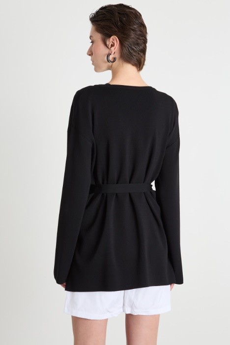 Cardigan a vestaglia