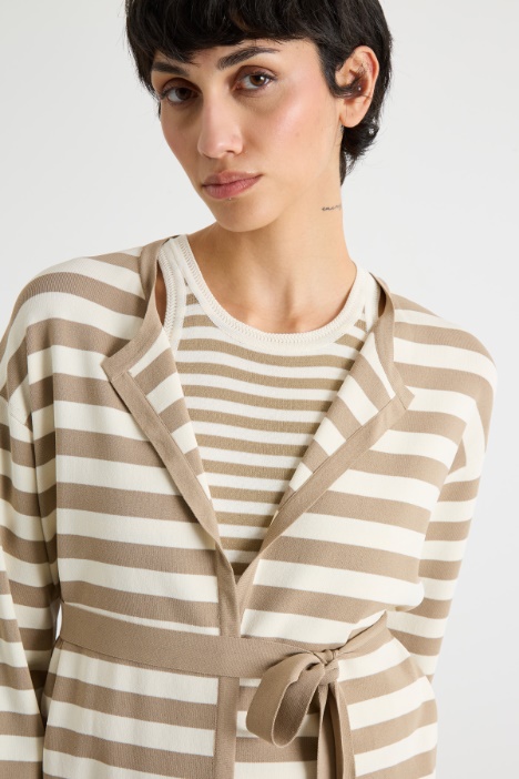 Cardigan a vestaglia