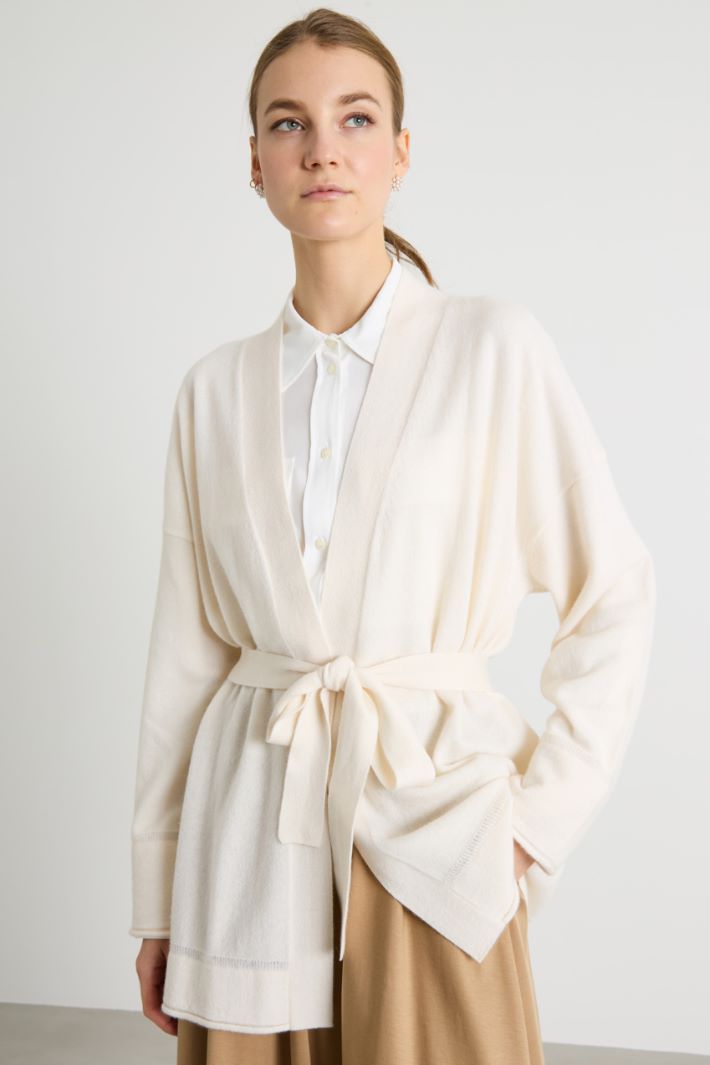 Cashmere robe cardigan Intrend - 2