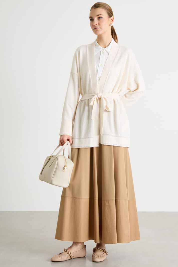 Cashmere robe cardigan Intrend