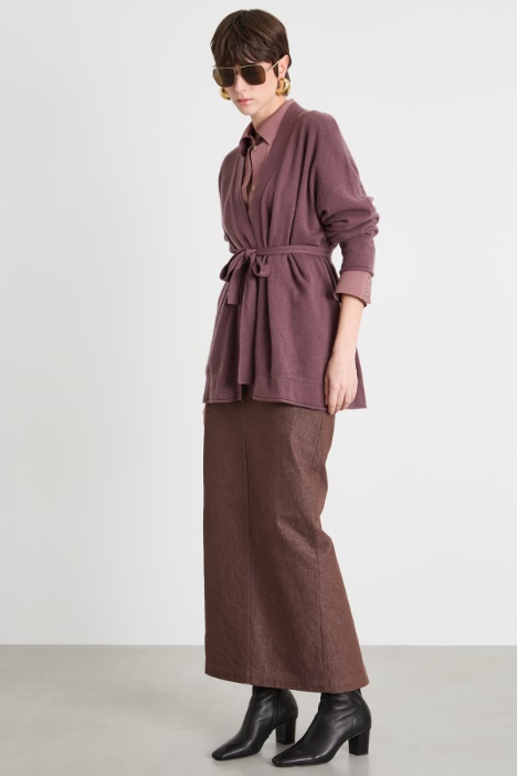 Cashmere robe cardigan Intrend
