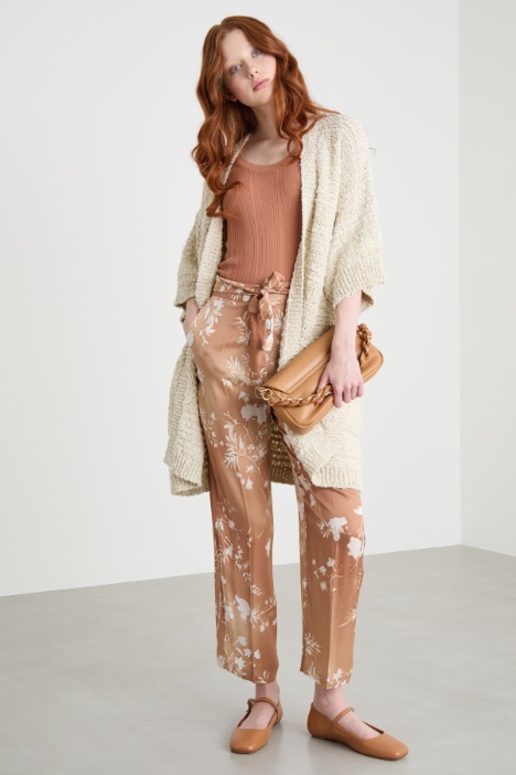 Open-front cardigan with pockets Intrend