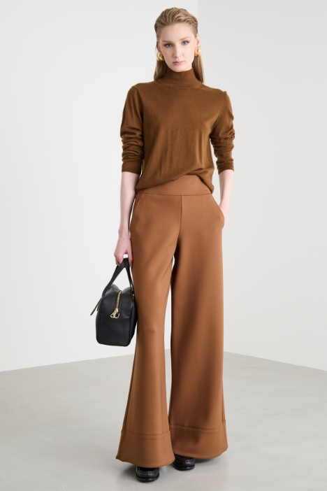 Lightweight Cashmere Roll-Neck Jumper Intrend