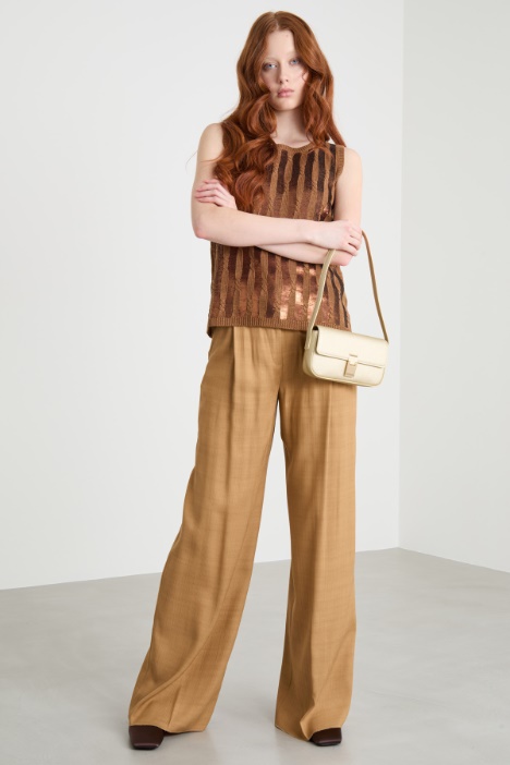 Sequin-embellished top Intrend