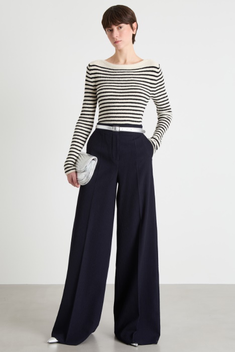 Ribbed bouclé jumper Intrend