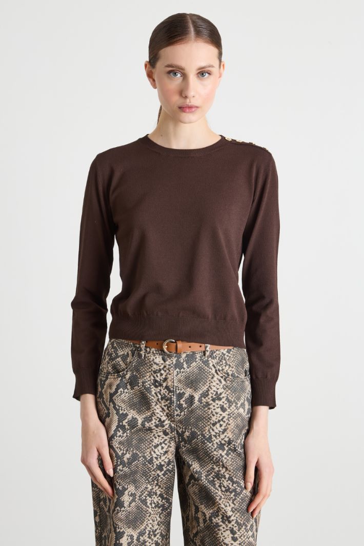 Maglia con bottoni Intrend - 2