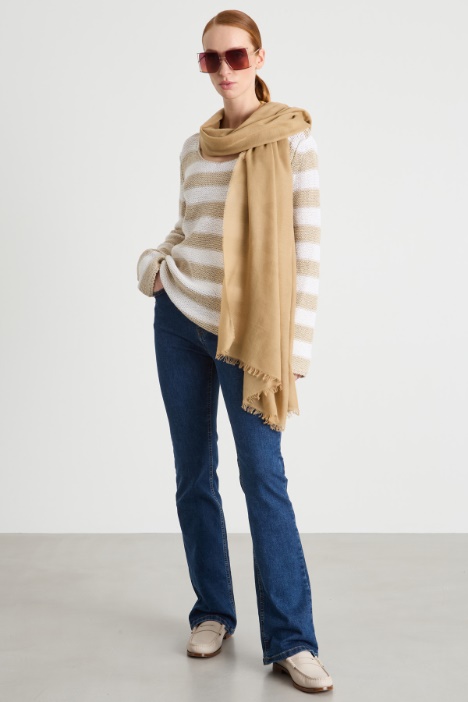 Wide-neck knit Intrend