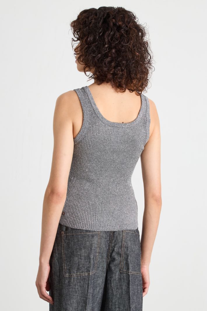 Knitted vest top Intrend - 4