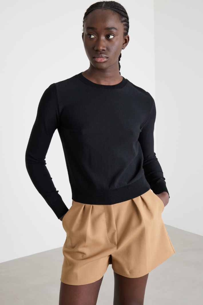 Maglia aderente con bottoni Intrend - 2