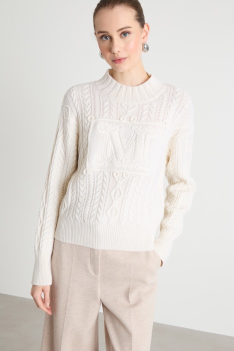 Cable-knit jumper Intrend