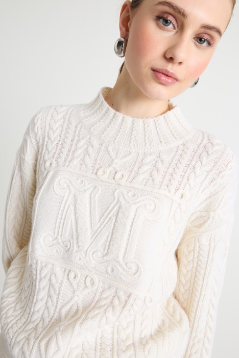 Maglia a punto treccia