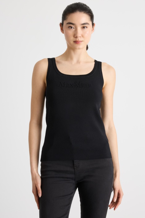 Slim-Fit Knit Top Intrend