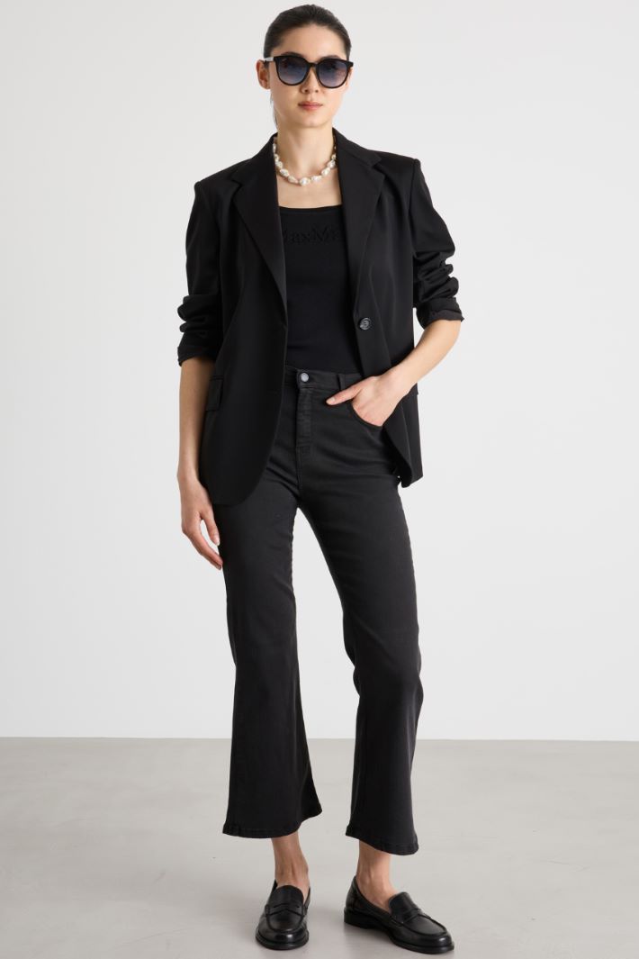 Slim-Fit Knit Top Intrend