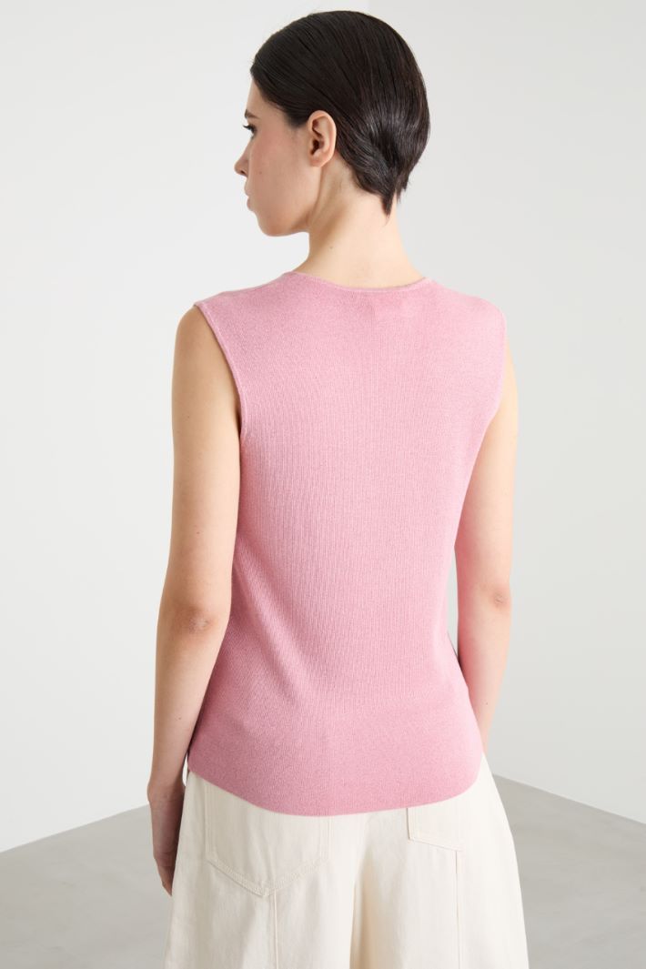 Fitted knit top Intrend - 4