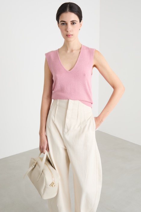 Fitted knit top Intrend