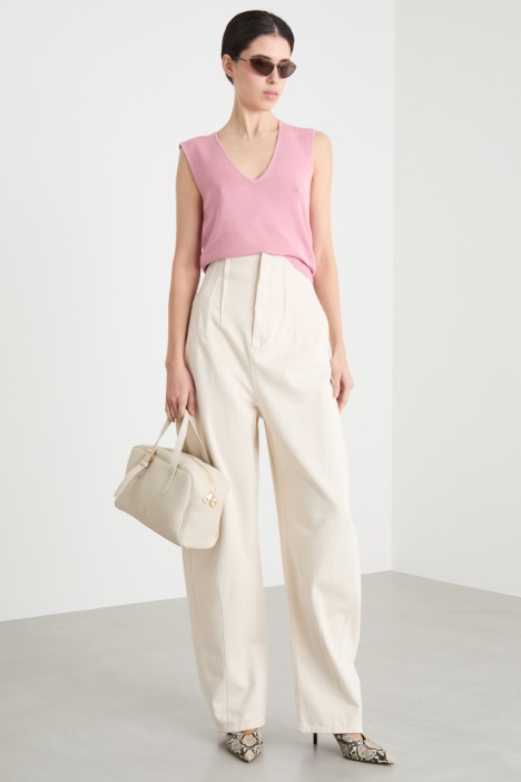 Fitted knit top Intrend