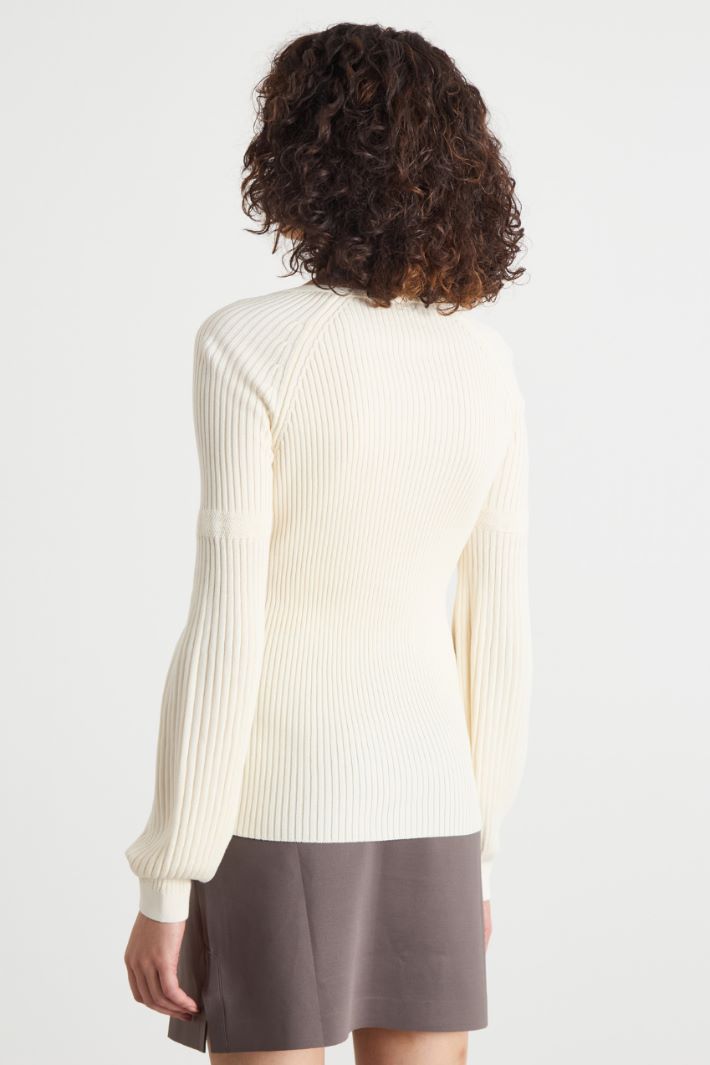 Balloon-sleeve jumper Intrend - 4