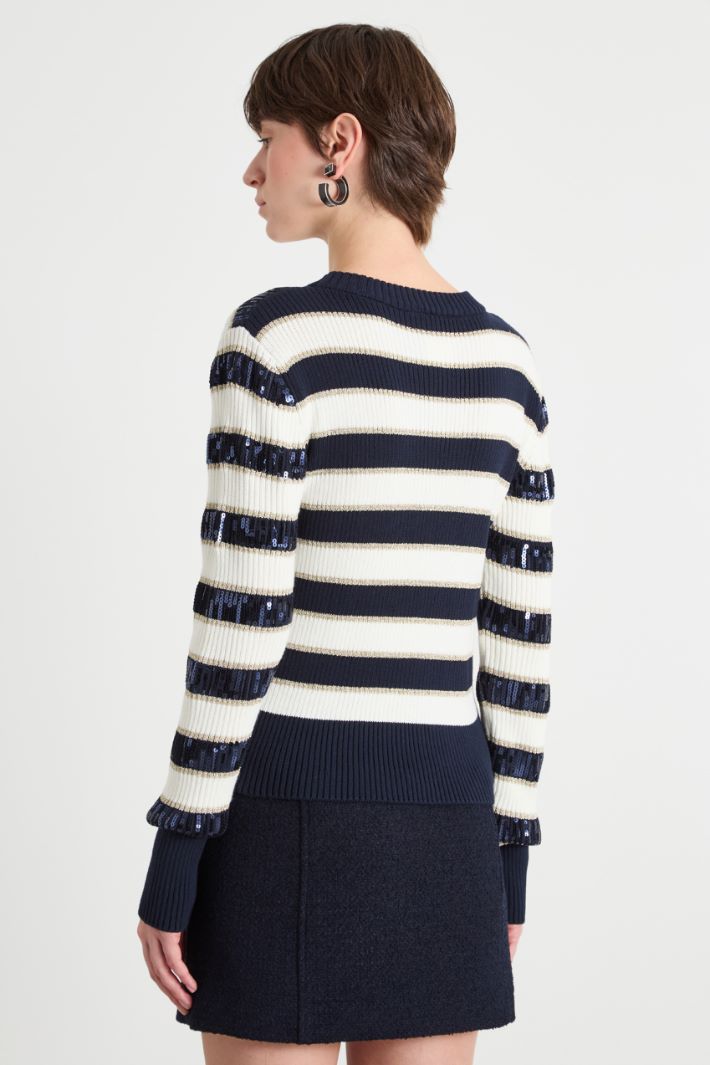 Maglia con paillettes Intrend - 4