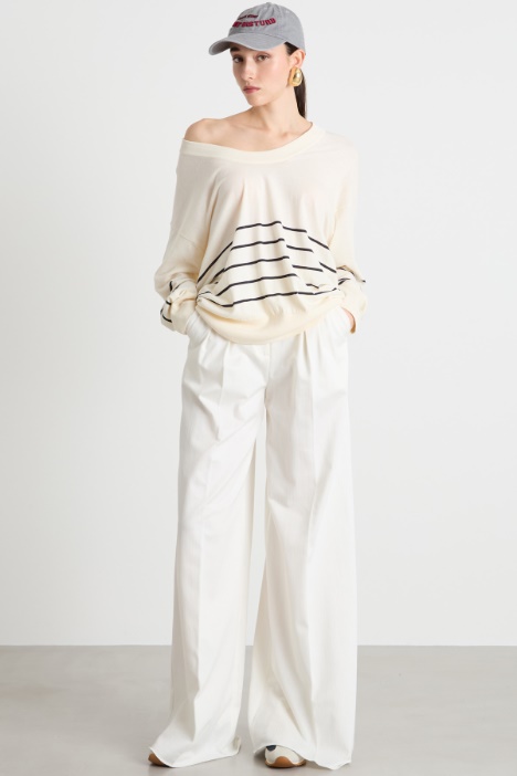 Wide-neck jumper Intrend