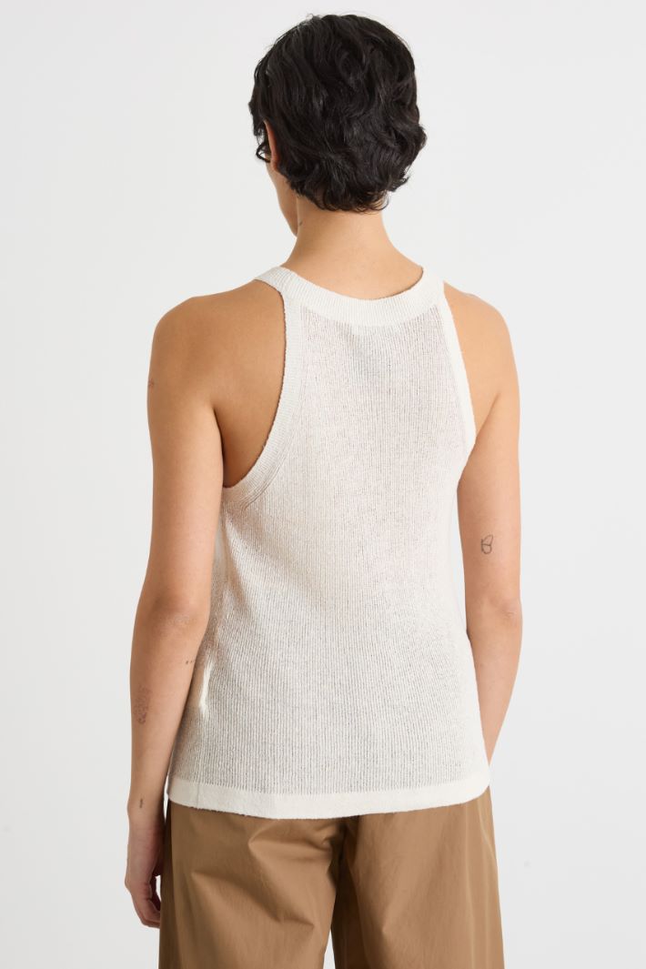 Knit halterneck top Intrend - 4