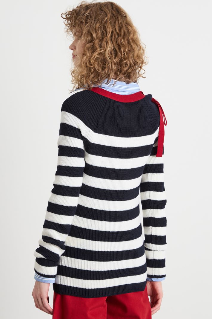 Bow-detail jumper Intrend - 4