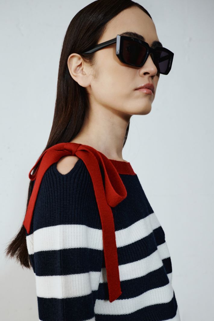 Bow-detail jumper Intrend - 6