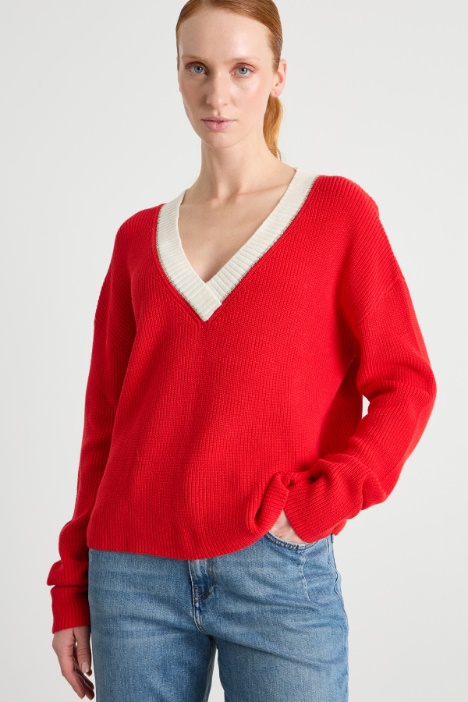 Sequin-embroidered jumper Intrend