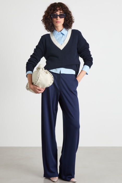 Sequin-embroidered jumper Intrend