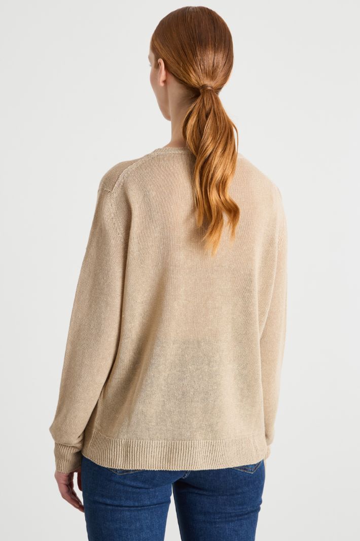 Maglia leggera con scollo tondo Intrend - 4