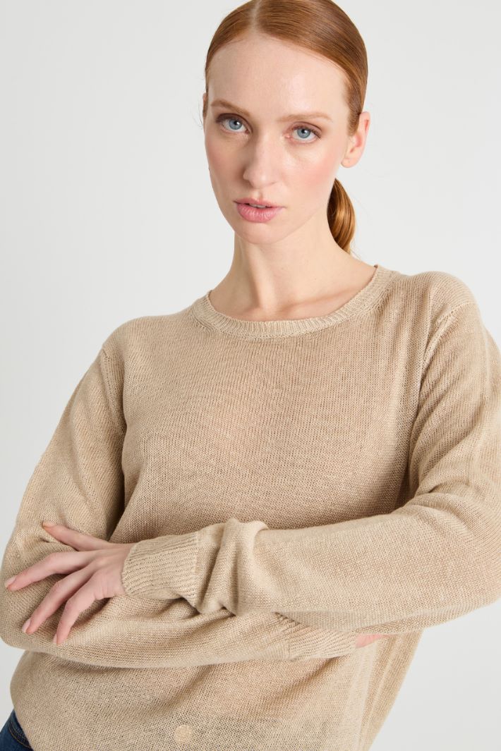 Maglia leggera con scollo tondo Intrend - 3