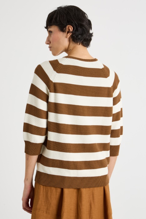 Jersey con mangas tres cuartos