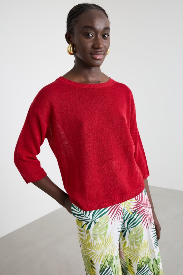 Maglia in filato rasato Intrend - 2