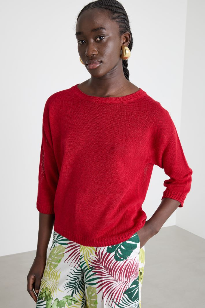 Maglia in filato rasato Intrend - 3