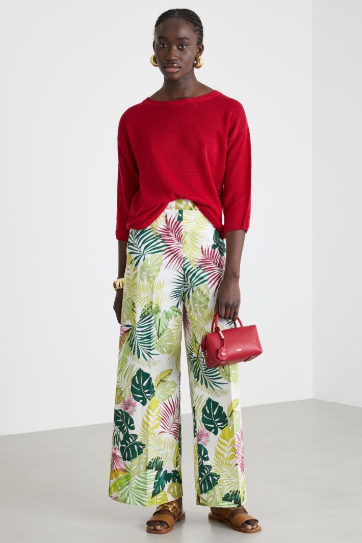 Maglia in filato rasato Intrend