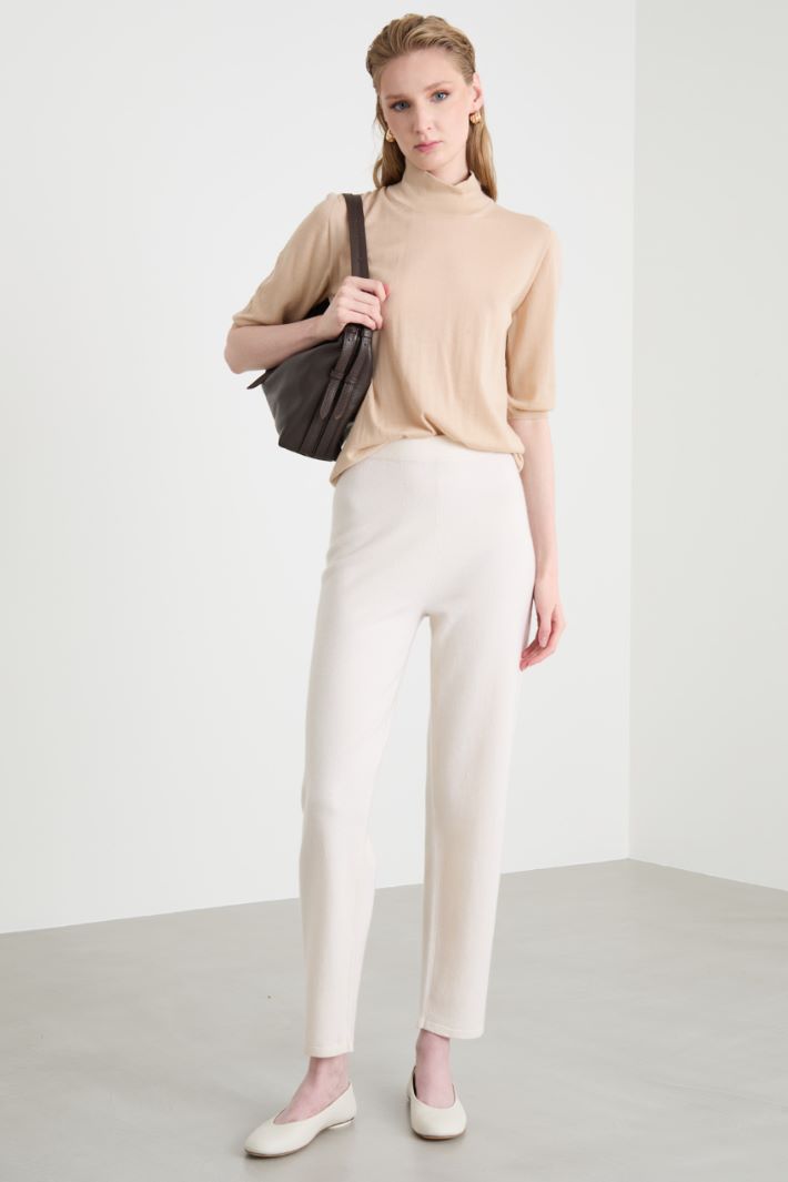 Roll neck jumper with three-quarter sleeves Intrend