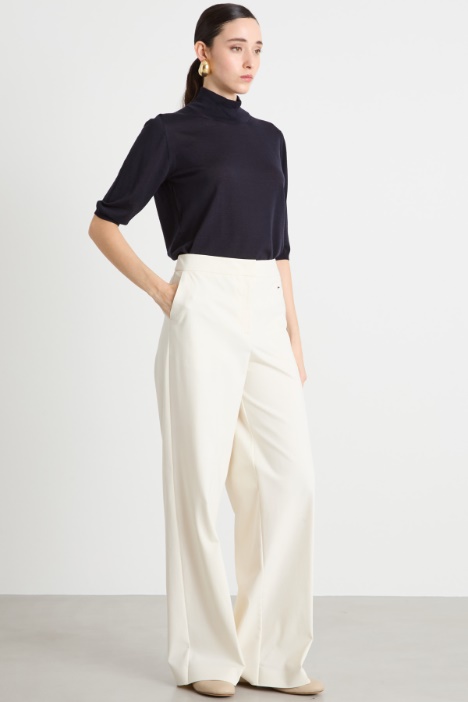 Roll neck jumper with three-quarter sleeves Intrend