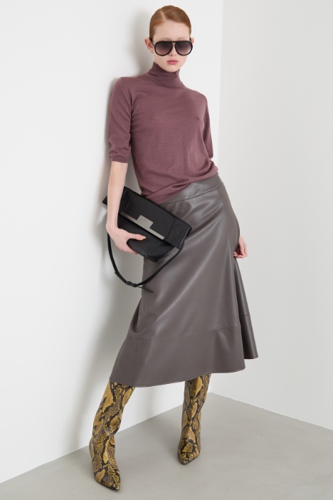 Roll neck jumper with three-quarter sleeves Intrend