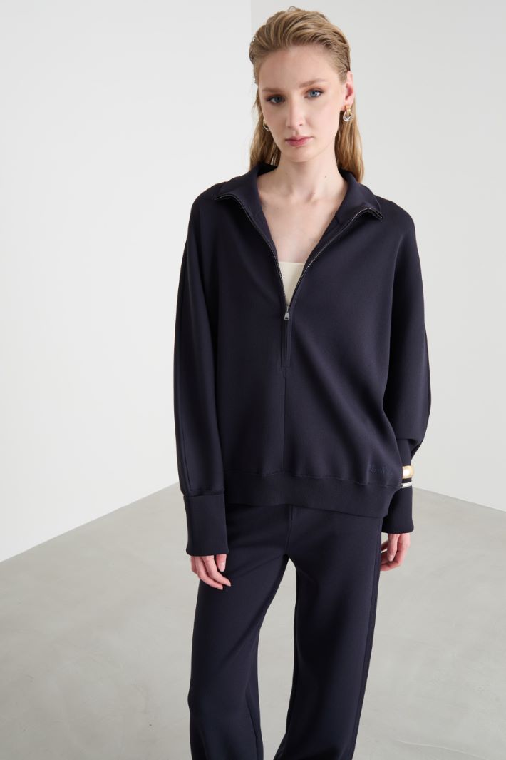 Zip-neck jumper Intrend - 2