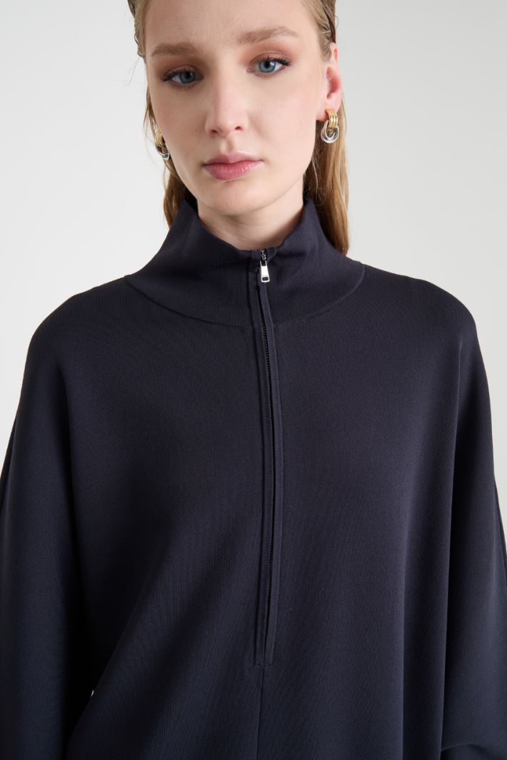 Zip-neck jumper Intrend - 3