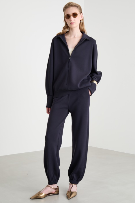 Zip-neck jumper Intrend