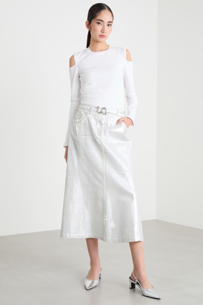 Cut-out shoulder jumper Intrend