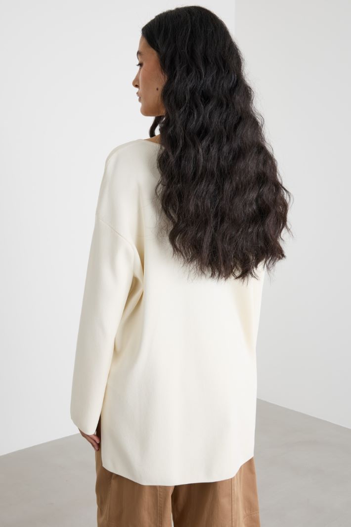 Maglia in viscosa crepe Intrend - 4