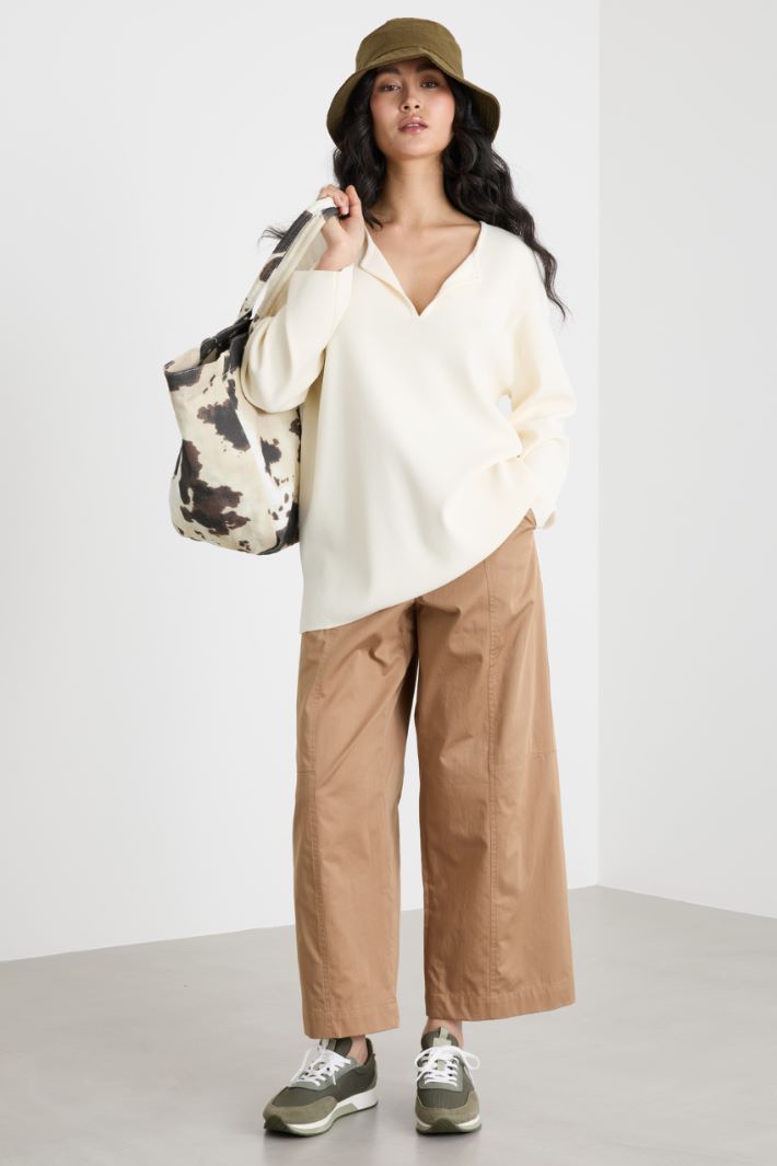 Maglia in viscosa crepe Intrend