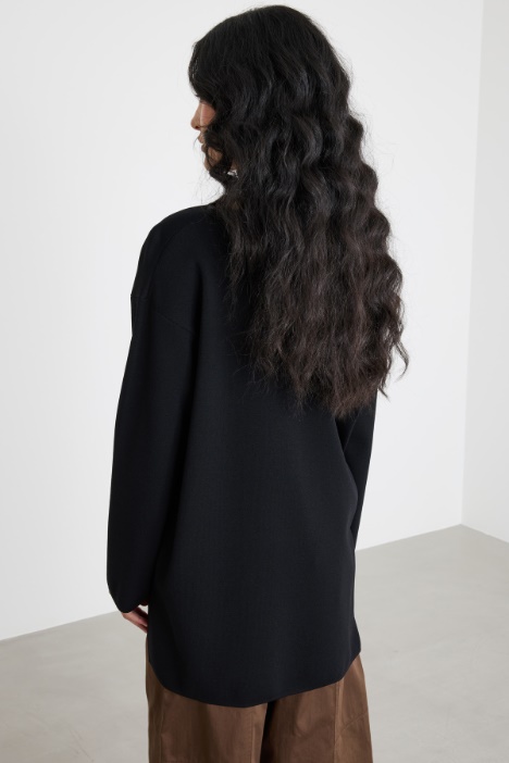 Maglia in viscosa crepe