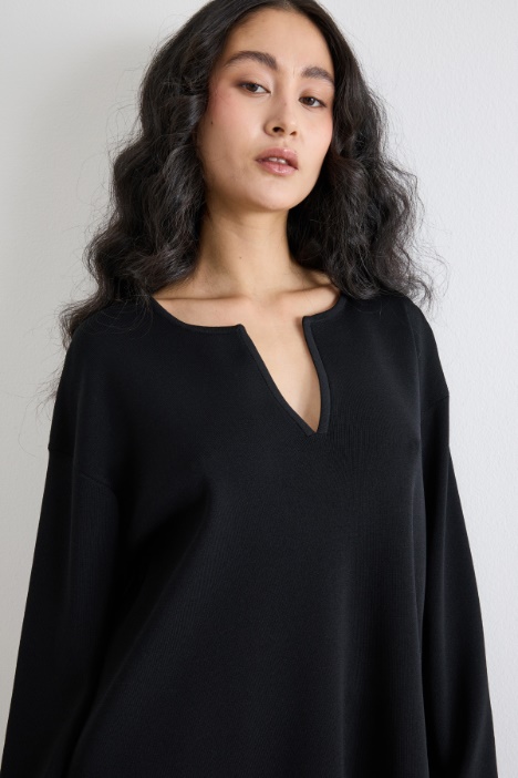 Maglia in viscosa crepe