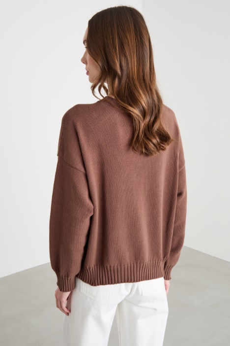 Jersey de hombros caídos