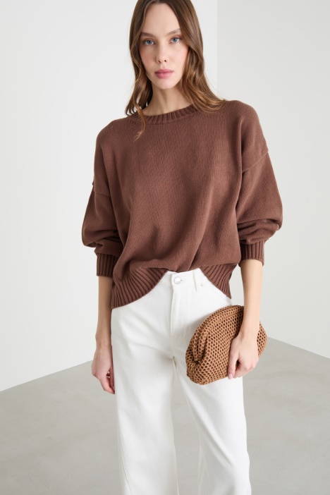 Dropped-Shoulder Jumper Intrend
