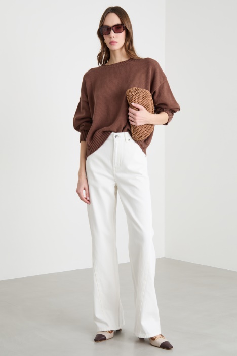 Maglia con maniche a spalla scesa Intrend